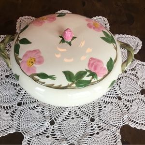 Franciscan Desert Rose Serving Dish with Lid